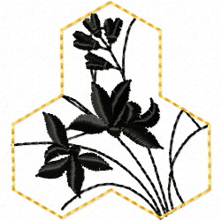 Flowers And Tree Embroidery Design 8 Flowers And Tree Embroidery Design 8